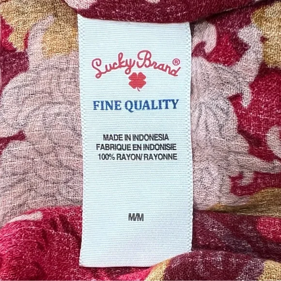 Lucky Brand Floral Balloon Sleeves - Picture 6 of 11